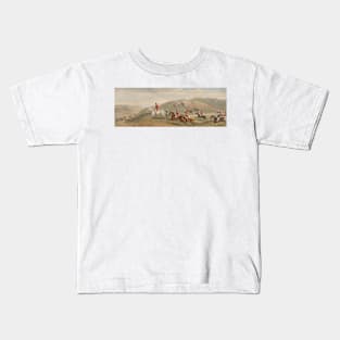 Road Riders or Funkers by Charles Hunt Kids T-Shirt